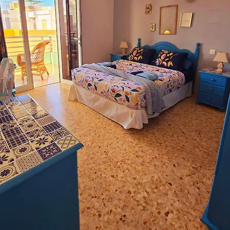 Casita Canaria Playa Beachfront Access & Lateral Ocean View With Terrace Las Palmas de Gran Canaria
