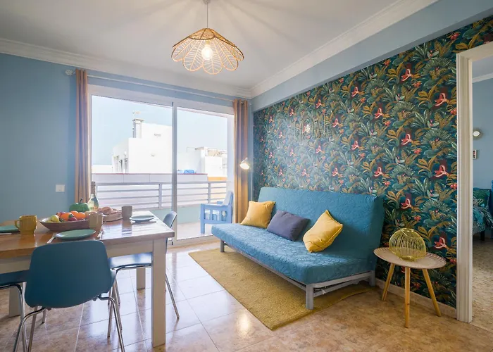 Casita Canaria Playa Beachfront Access & Lateral Ocean View With Terrace Appartement Las Palmas de Gran Canaria