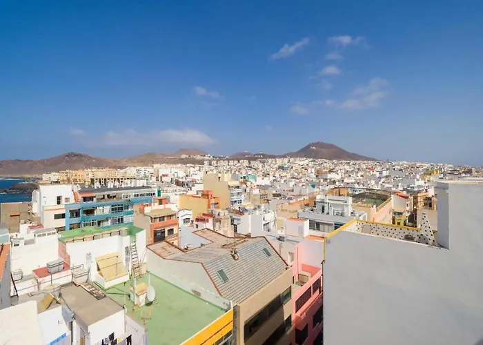 Appartement Casita Canaria Playa Beachfront Access & Lateral Ocean View With Terrace Las Palmas de Gran Canaria