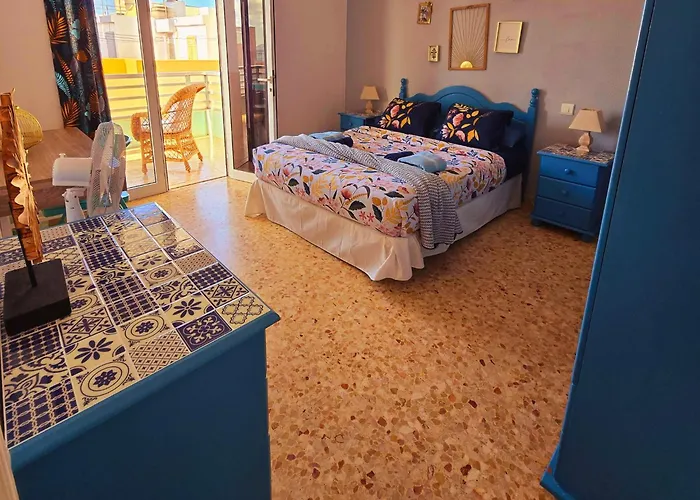 Casita Canaria Playa Beachfront Access & Lateral Ocean View With Terrace Las Palmas de Gran Canaria