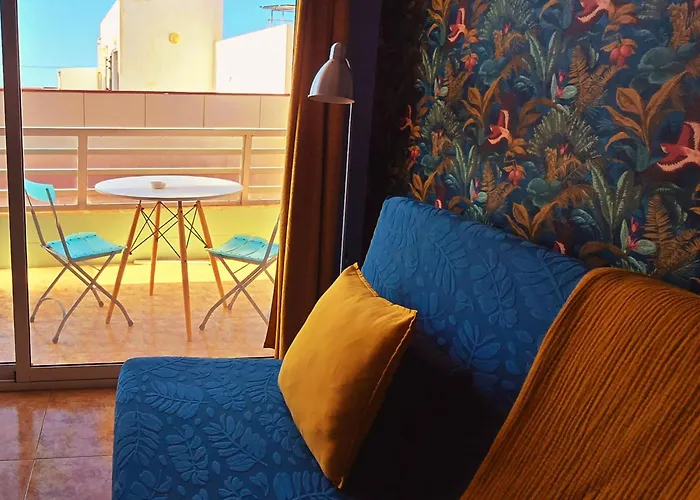 Casita Canaria Playa Beachfront Access & Lateral Ocean View With Terrace Appartement Las Palmas de Gran Canaria