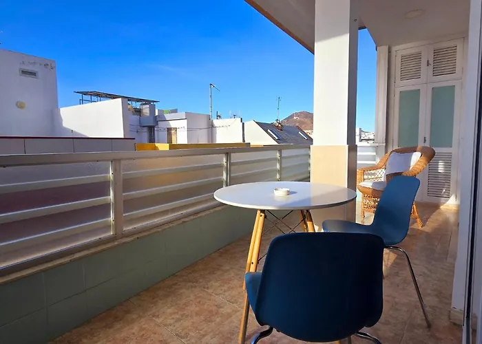 Casita Canaria Playa Beachfront Access & Lateral Ocean View With Terrace * Las Palmas de Gran Canaria