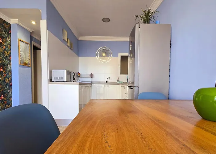 Casita Canaria Playa Beachfront Access & Lateral Ocean View With Terrace Appartement *