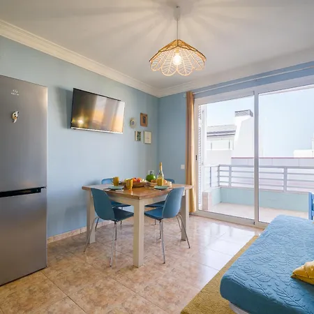 Casita Canaria Playa Beachfront Access & Lateral Ocean View With Terrace شقة لاس بالماس دي غران كاناريا