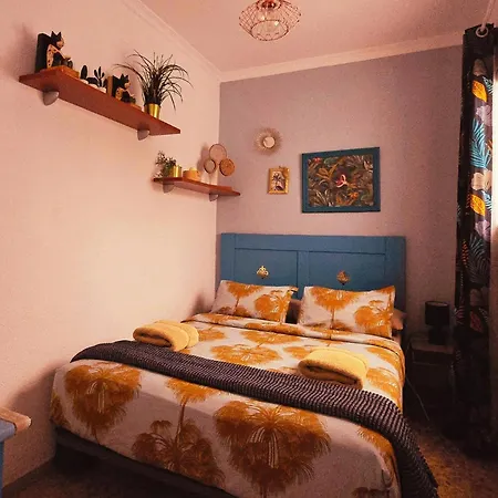 شقة Casita Canaria Playa Beachfront Access & Lateral Ocean View With Terrace لاس بالماس دي غران كاناريا