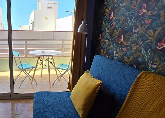 Casita Canaria Playa Beachfront Access & Lateral Ocean View With Terrace