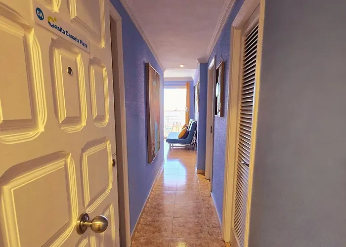 Casita Canaria Playa Beachfront Access & Lateral Ocean View With Terrace Apartament Las Palmas de Gran Canaria