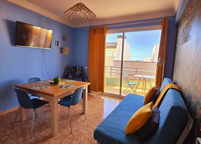 Apartament Casita Canaria Playa Beachfront Access & Lateral Ocean View With Terrace Las Palmas de Gran Canaria
