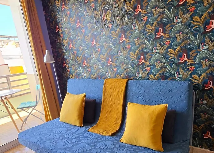 Casita Canaria Playa Beachfront Access & Lateral Ocean View With Terrace Apartament