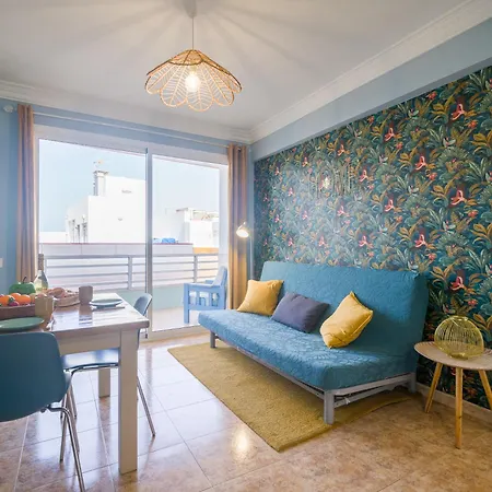 Casita Canaria Playa Beachfront Access & Lateral Ocean View With Terrace Apartment Las Palmas de Gran Canaria