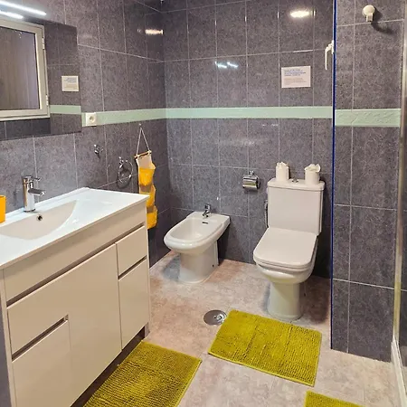 아파트 Casita Canaria Playa Beachfront Access & Lateral Ocean View With Terrace 라스팔마스